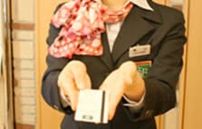 七五三プランのホテル従業員